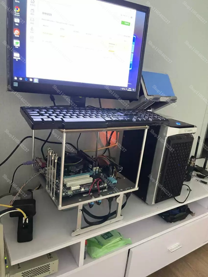 오픈 프레임, 알루미늄 재질의 PC 테스트 벤치, MA - Aluminum Open Frame Test Bench Water Cooling 리뷰 및 가격